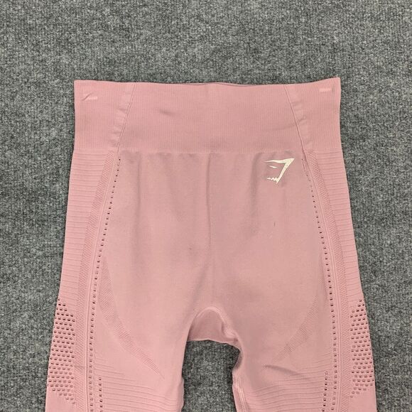 Gymshark Legging Womens S Small Vented Mid Rise Seamless Pull On High Waisted - Picture 3 of 13